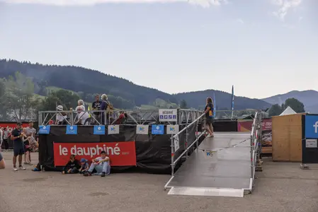 Scène accueil public en situation de handicap - Vercors Music Festival