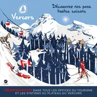 Visuel Nordic Pass et Pass Alpin - Vercors