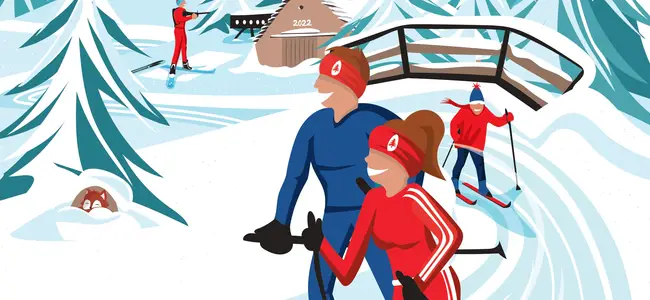 Affiche Vercors Nordique - Black Peuf